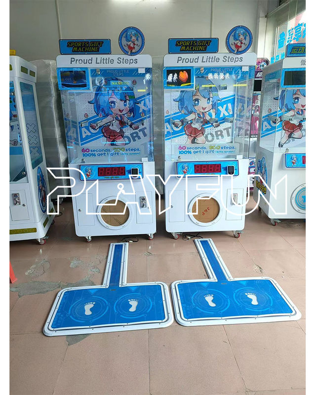 Coin Operated Game Machine  Proud Litter Steps  Mini Steppers  Running Sports Gift Prize Machine for Sale