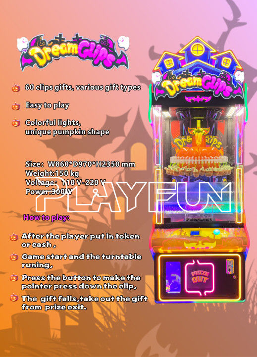 Coin Operated High Quality Revenue in Room Arcade Shadow Boy Planet  Prize Clamp Snacks Vending  Gift Prize Game  Clip Machine