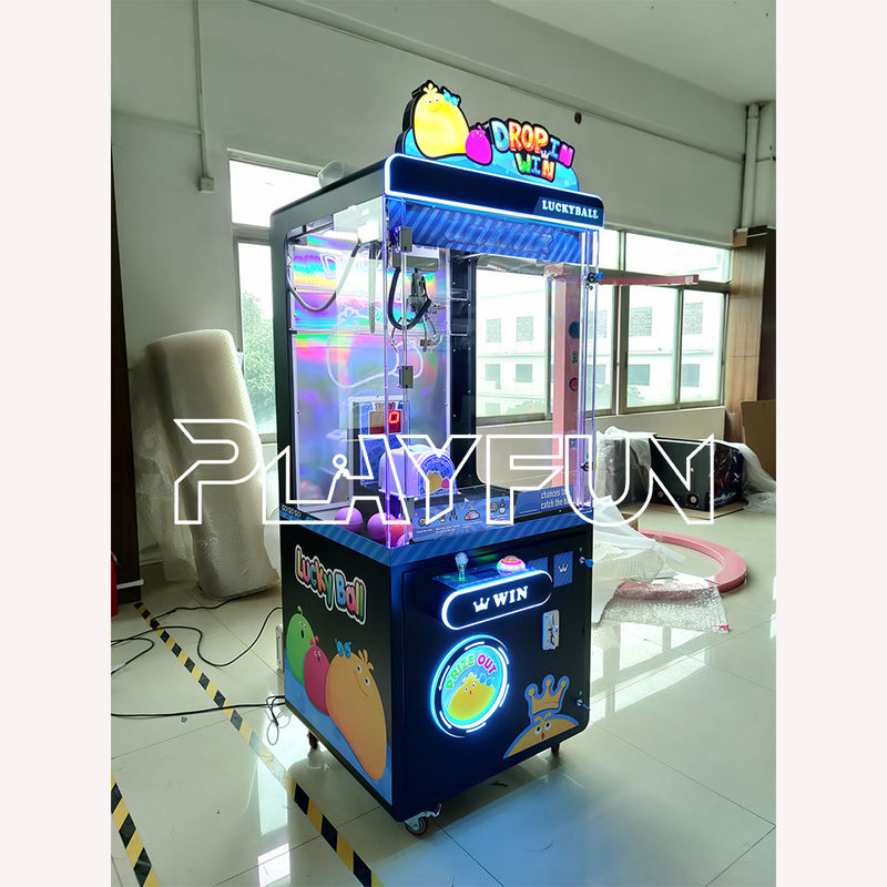 Playfun Brazil Popular  Lucky Ball  Prize Games Win the Ball Machine Drop in Win Capsule Toy Gift Arcade Games Machine