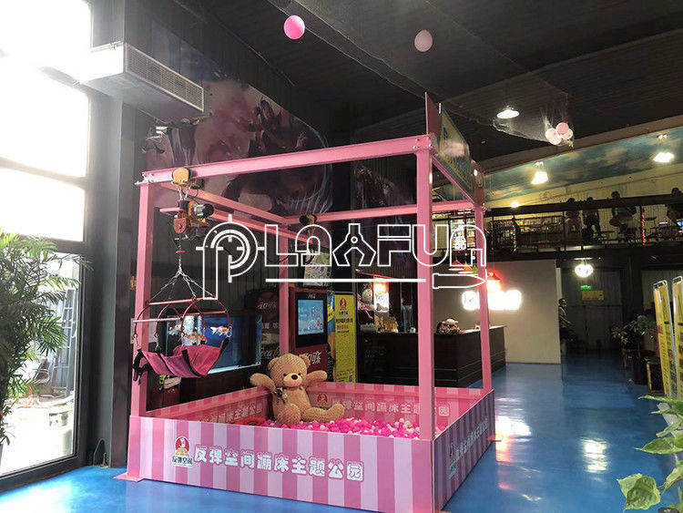 Playfun Hot Sale Indoor Amusement Park Coin-operated Real Man Person Interactive Human Game Claw Machine