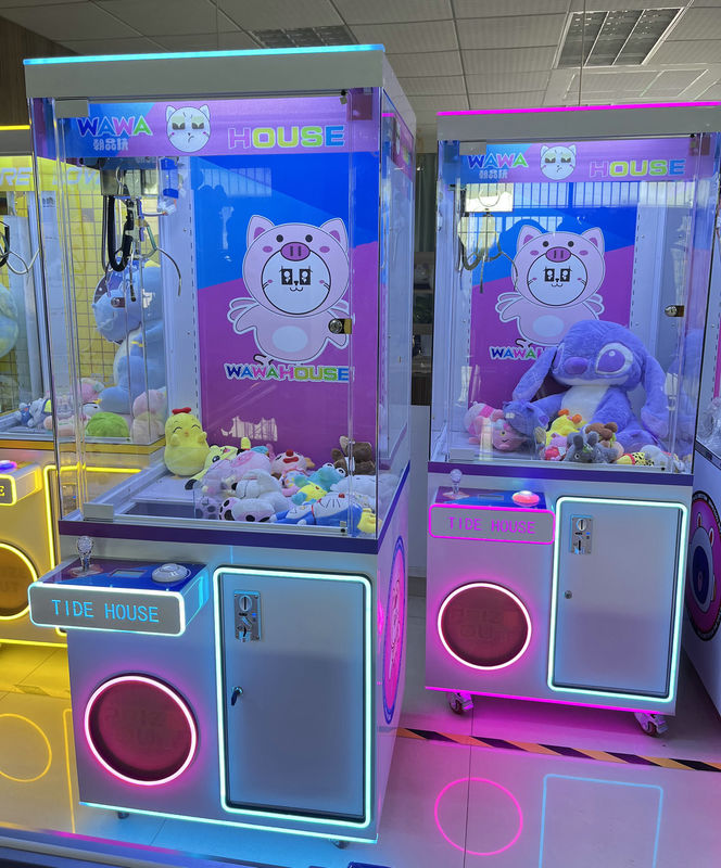 Playfun Customized Doll Claw Machine Coin Operated Game Machine 710 Cheap Plush Toy Claw Crane Machine