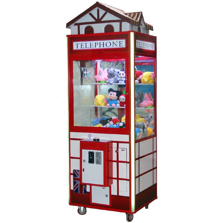 Playfun  Best Selling Coin Operated Indoor Child Doll Machine  Plush Doll Machine  Claw Machine Vending