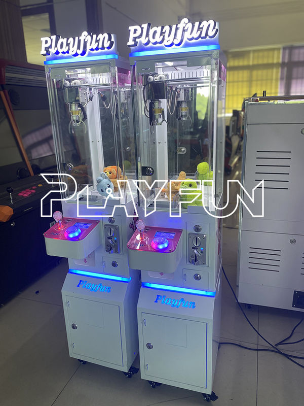 Playfun  Platform Hot   Coin Operated Claw Crane Machine   Mini Claw Machine      Claw Machine Plush Toys
