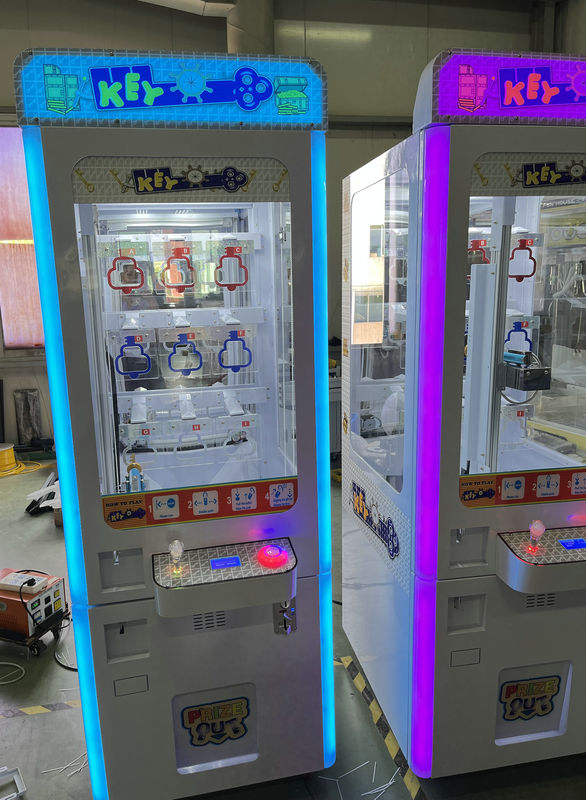Coin Operated Key Master Keymaster Prize Machine Push to Win Prize Game Amusement Gift Prize Arcade Games Machine