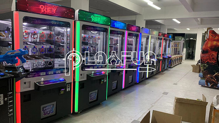 Coin Operated Key Master Keymaster Prize Machine Push to Win Prize Game Amusement Gift Prize Arcade Games Machine