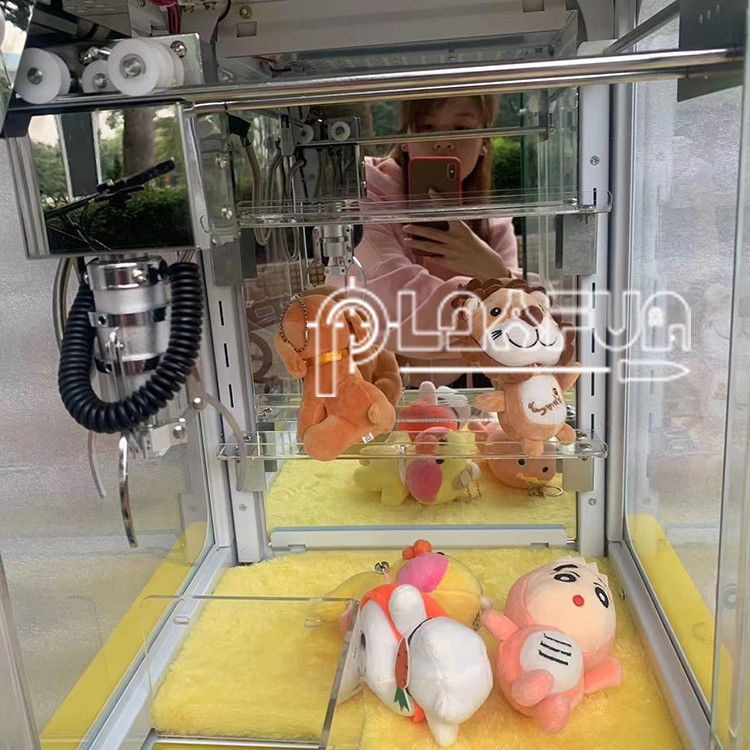 Super Tank LED Lightful 8 Cm 3 Intch Toy Candy Catcher Grabber Mini Gantry Bartop Claw Crane Arcade Game Machine
