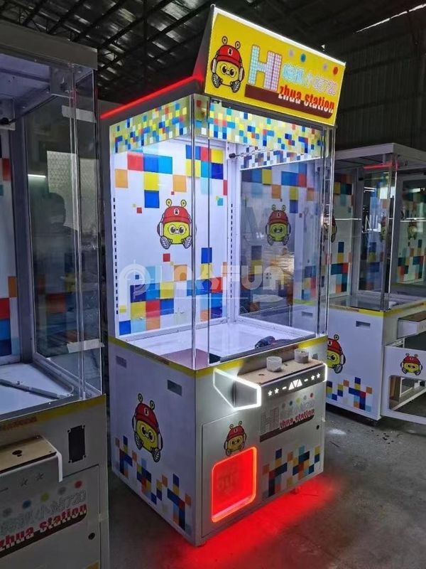 Factory Price Coin-operated Kids City Park Small Mini Grabber Toy Crane Prizes Doll Claw Game Machine