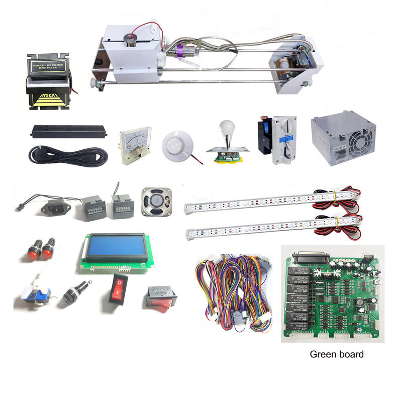 Hochwertiges Arcade-Kran-Kit Klauenmaschine Plush-Puppen-Kran Verkaufsteile 710mm Gantry-Klauenmaschine Voll DIY-Kits