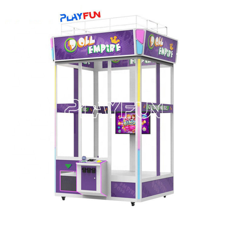 Brazil Most Popular  Shopping Mall 55cm   Big Huge Giant  Crane Claw Machine  Stuffed Plush Toy Catcher Grabber  Games