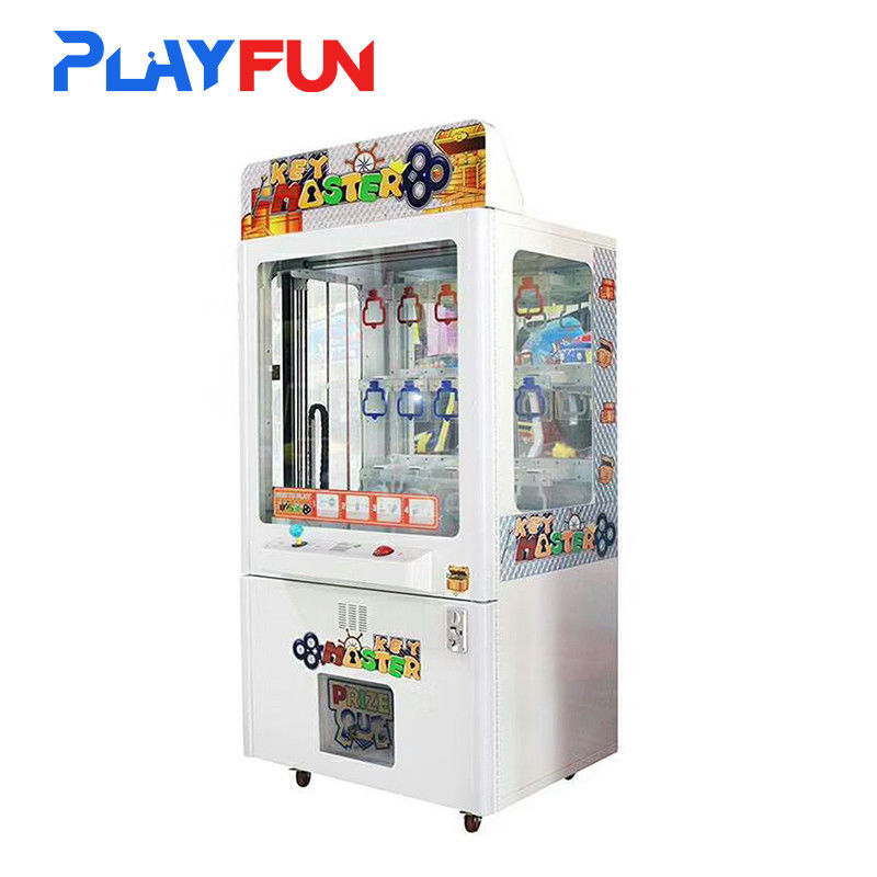 Flexible Customize 15 Boxes 9 Boxes Led Light Mini Gold Key Master  Big Expensive  Prize Vending Gaming Machine