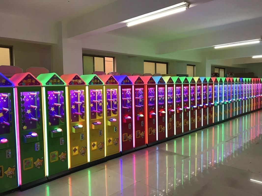 Customized Win Every Time Vending  Adjustable DIY Football Coin Bill Cheap Stuffed Toy  Doll  Claw Game Machine
