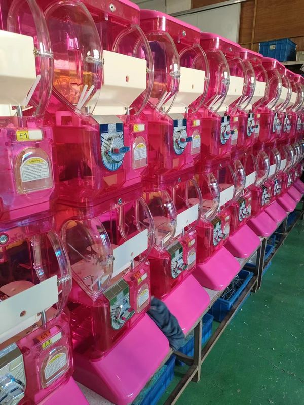 New  Europe's Most Popular Children's Toy/ball/capsule Vending Machine Mini Double Layer Transparent Capsule Machine Coin-operat