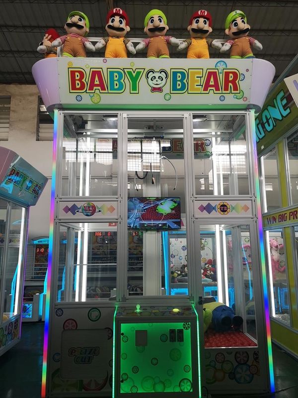 Brazil  Most Popular KIT  Big Size Gift  Doll Toys  Baby Bear  Big  Huge  Skill  Toy  Crane Catcher Machine Arcade Claw Prize
