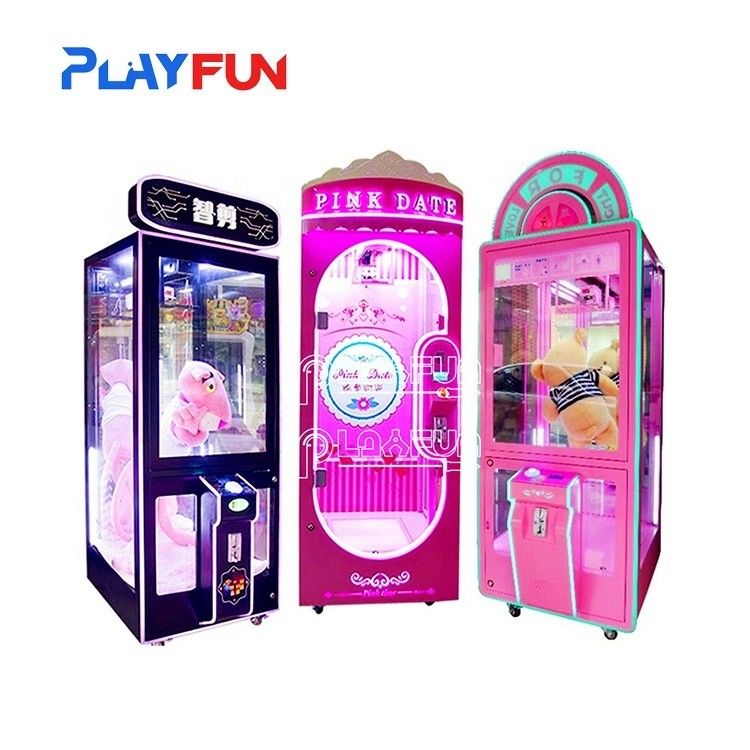 PlayFun Heißer Verkauf Münzbetriebene Arcade Scheren-Spielautomat Preis Verkaufsautomat