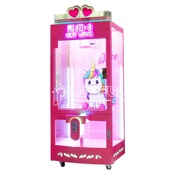 PlayFun Heißer Verkauf Münzbetriebene Arcade Scheren-Spielautomat Preis Verkaufsautomat