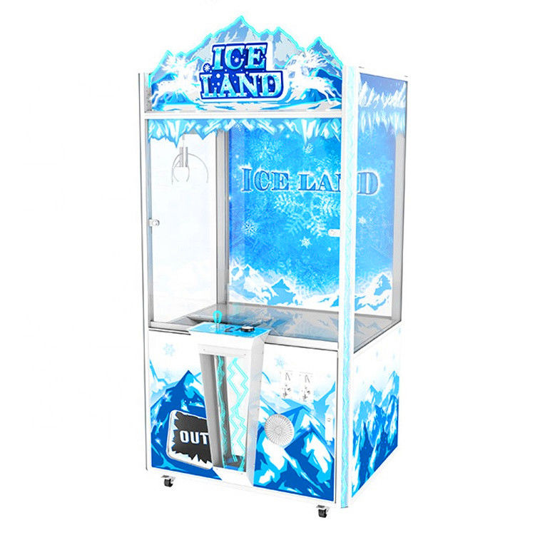 PlayFun Ice King Remote Cheap Coin-operated Mini Doll Vending Machine Toy Crane Claw Push Machine