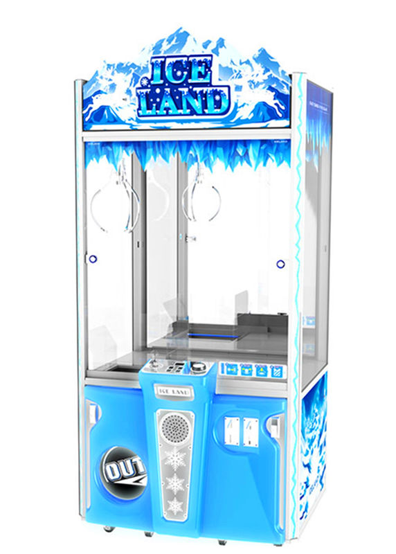 PlayFun Ice King Remote Cheap Coin-operated Mini Doll Vending Machine Toy Crane Claw Push Machine