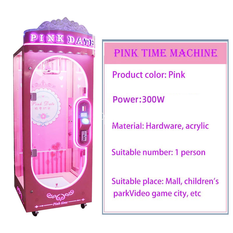 Playfun Indoor Pink Date Doll Cutting Prize Big Toys Gift Scissors Skill Cut 2 Win Arcade Coin Operated Game Machine for Sale