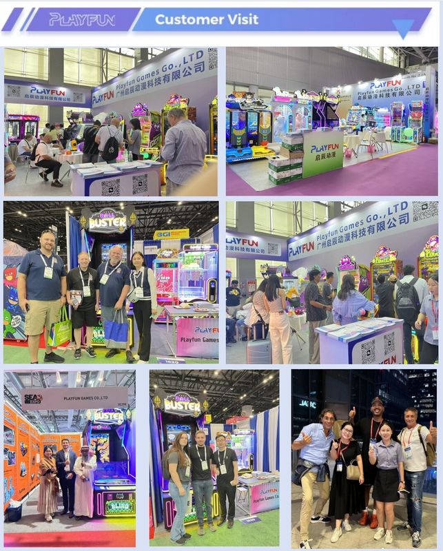 Playfun Coin Operated Toys Candy World Mini Claw Game Machine with Cash Bill Acceptor accept Customize