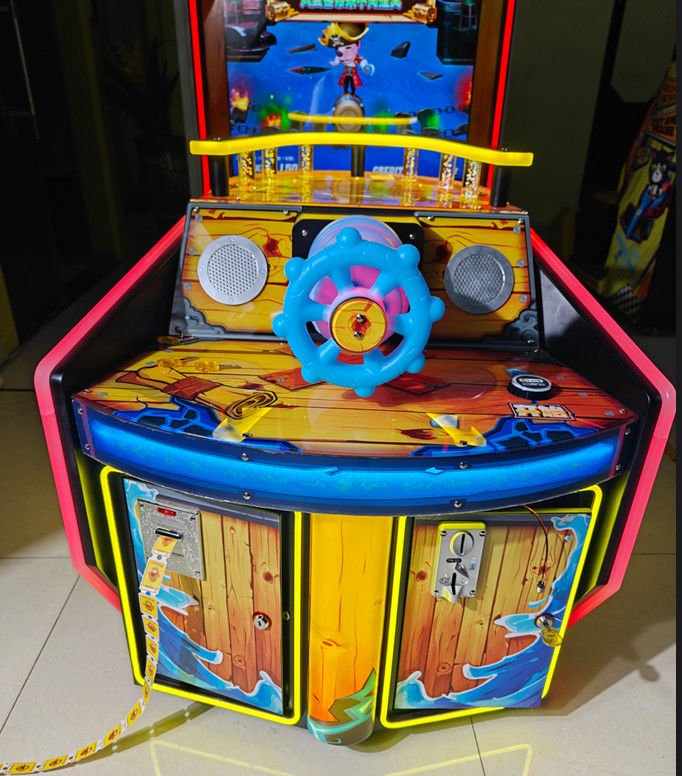 Coin Operated Games for Game Centers High-Performance Pirate Castle Ticket Redemption Arcade Machines