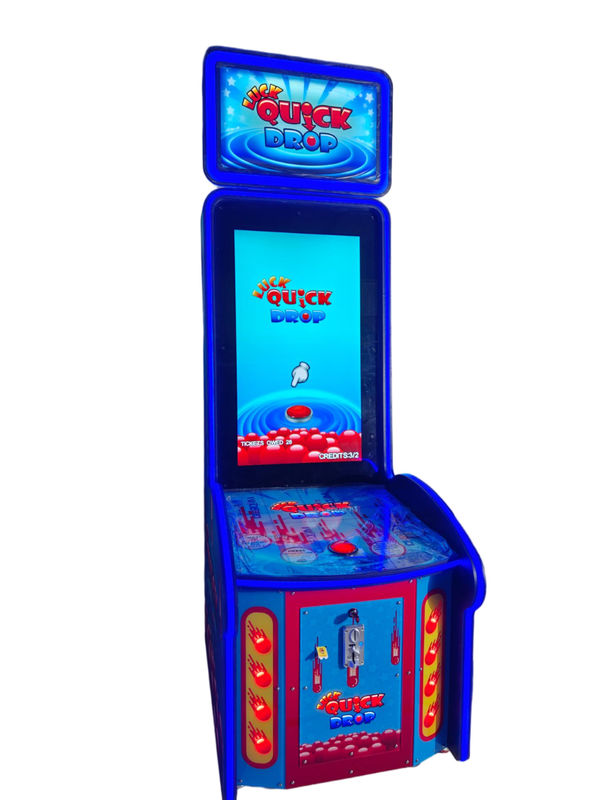Ball Drop Lottery Machine Playfun Coin Operated Game Redemption Machine For Amusement Par