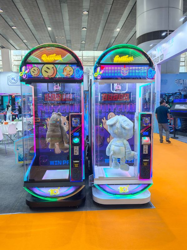 Cut Fun Challenge The 7-second Timer Prize Gift Coin Operated Redemption Lottery Winner Game Machine
