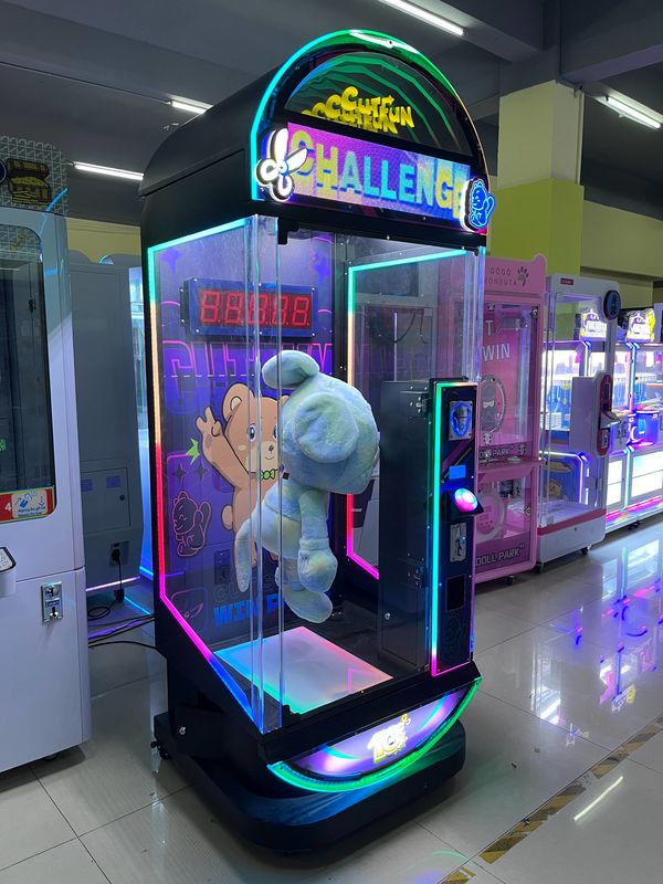 Cut Fun Challenge The 7-second Timer Prize Gift Coin Operated Redemption Lottery Winner Game Machine