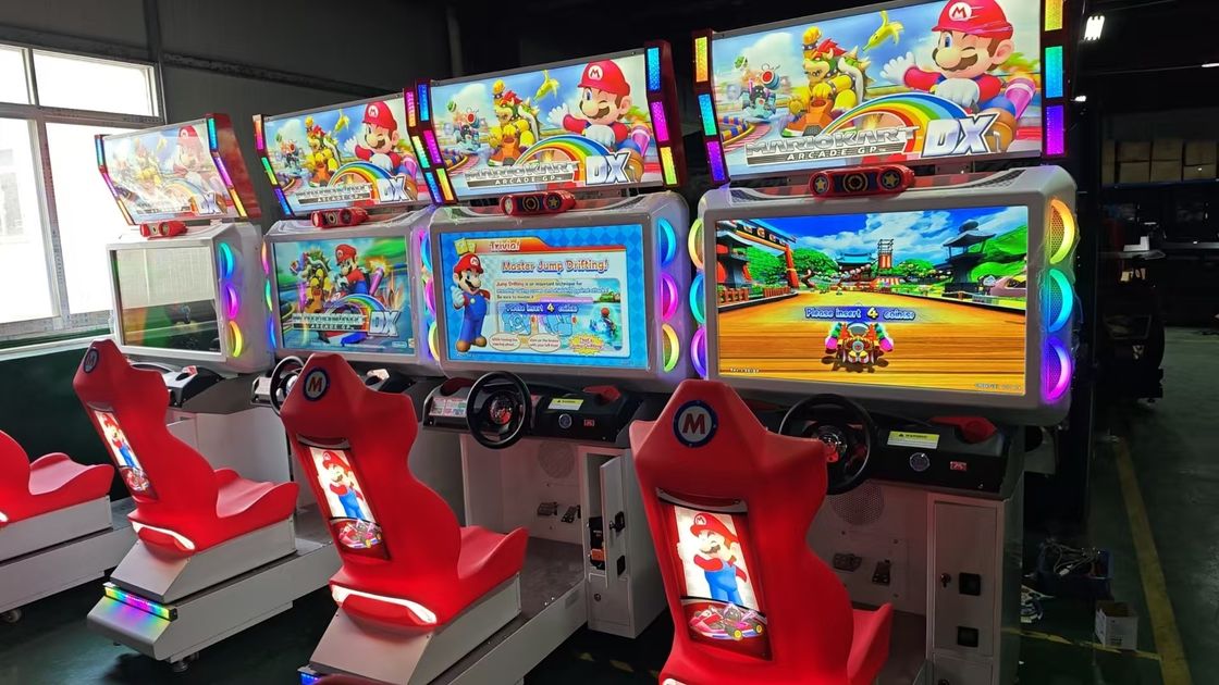 Mario GP DX Arcade Car Racing Game Machine For Sale arcade video game machine