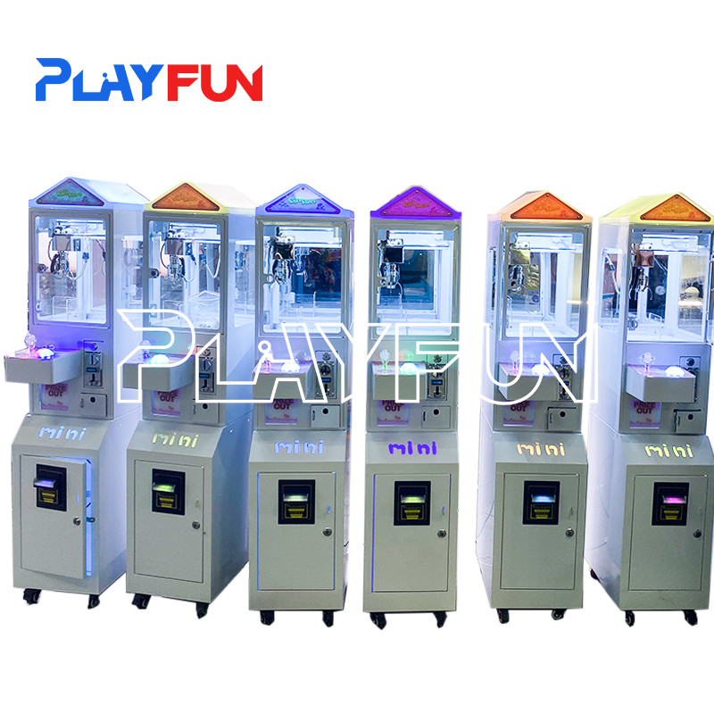 Coin Operated Arcade Catch Mini Toy Crane Claw Mini Vending Machine Toy ...